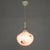 Murano Pendant Lamp with Playing Card Images in Opaline Glass, 1960s For Sale - Image 11 of 18