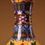 Chinese Vintage Chinese Gilt Copper Cloisonné "Garlic-Mouth" Floral Vase - 1360g For Sale - Image 3 of 10