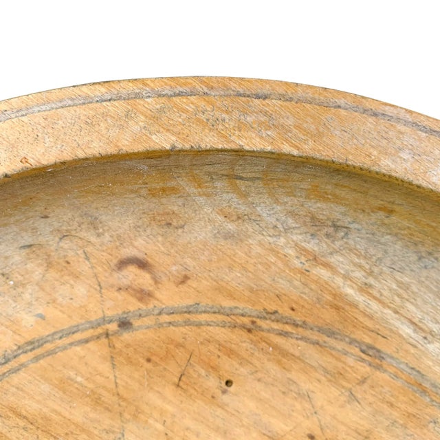 19th Century English Sycamore Treen Bowl For Sale In Chicago - Image 6 of 9