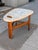 Vintage Biomorphic Terrazzo-Top Side Table With Wood Base For Sale In San Francisco - Image 6 of 9