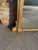 Large Antique English Shaped Top Gilt Ribbed Overmantle Mirror, 1800s For Sale - Image 4 of 7