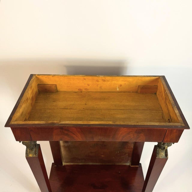 Traditional Retour d’Égypte Console, 1815 For Sale - Image 3 of 9