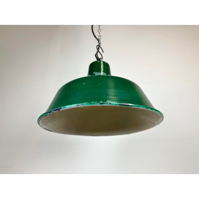 Industrial Factory Pendant Lamp, 1960s For Sale - Image 6 of 16