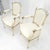 Pair of Directoire French Open Arms Painted Frames Arm Chairs For Sale - Image 11 of 13
