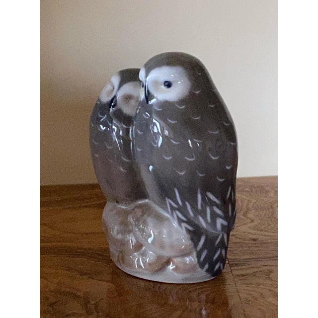 Royal Copenhagen Denmark, Porcelain Owl Figurines Chairish