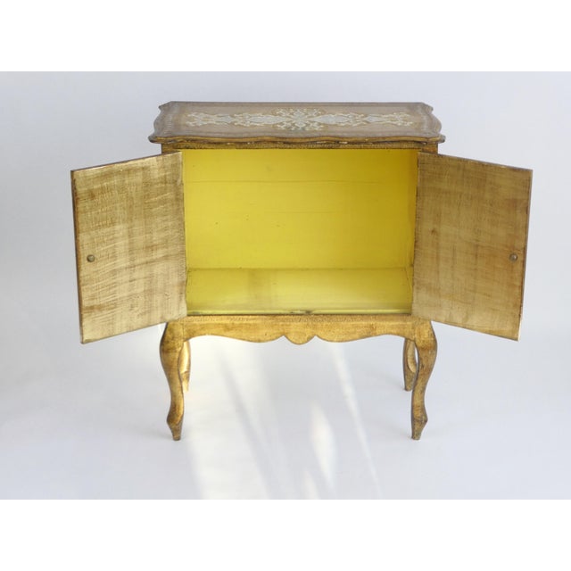 Large Vintage Florentine Wooden Chest, 1950s For Sale - Image 10 of 12