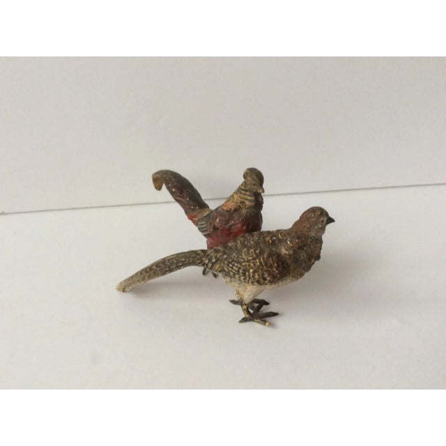 Traditional Antique Vienna Bronze Two Birds For Sale - Image 3 of 9