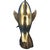 Mid 20th Century Large Mid Century Brass Jumping Dolphin Sculpture For Sale - Image 4 of 9