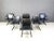 Fantastic postmodern cantilever dining chairs designed by Pierre Mazairac and Karel Boonzaaijer for Metaform. These chairs...