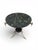 Traditional French Empire Style Side Table with Gilt Bronze Base and Green Marble Top, 1970s For Sale - Image 3 of 12