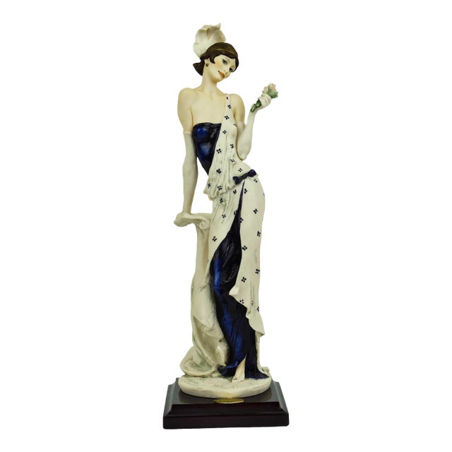 Giuseppe Armani Camille Signed Sculpture Florence Italian Figurine For Sale