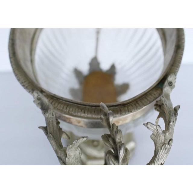Victorian Sheffield Silver Plate Tureen in Cut Glass For Sale - Image 9 of 15