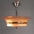 Art Deco Pendant Lamp with Glass Shade, 1930s For Sale - Image 4 of 12