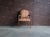 Brown 1990s Ethan Allen Carved Nicole Accent Chair For Sale - Image 8 of 8