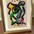 Peter Keil 1970s Peter Robert Keil Original Painting Abstract Miro Style Modern Art Signed Framed For Sale - Image 4 of 9