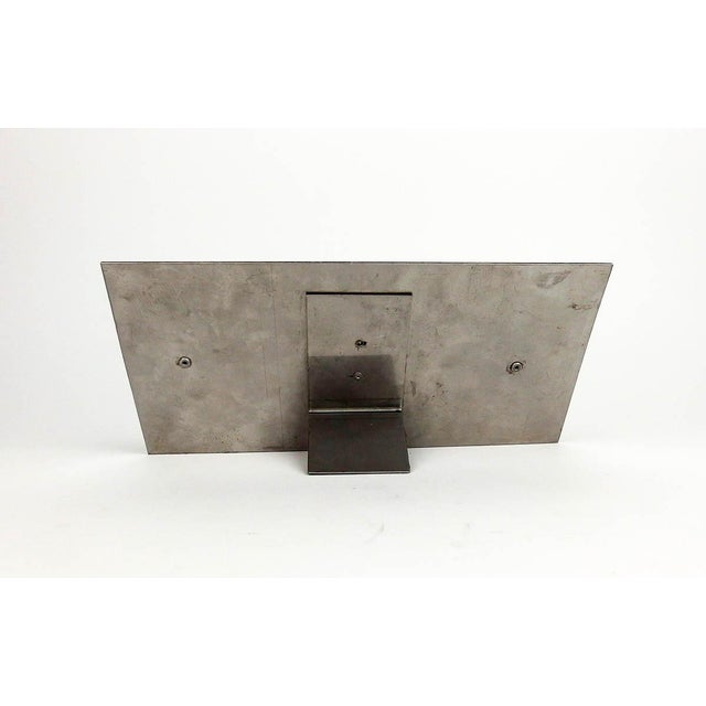 Metal Abstract Sculpture in the style of Jean Campa, 1980s For Sale - Image 7 of 8