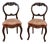 Victorian Balloon Back Salon Chairs, Set of 2 For Sale