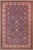 Shabby Chic Tribal Super Kazak Blue/Beige Wool Rug - 9'0'' X 12'1'' For Sale - Image 9 of 10