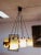 Wood Vintage Scandinavian 6-Light Chandelier, 1950s For Sale - Image 7 of 10