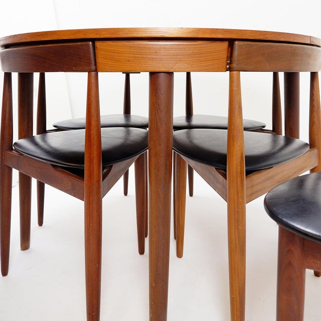 Extendable Teak Dining Table and Chairs by Hans Olsen for Frem Røjle, 1950s, Set of 7 For Sale - Image 11 of 18