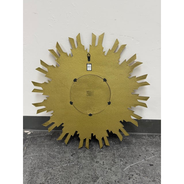 Creative Co-Op Sunburst Wall Mirror For Sale - Image 11 of 12