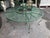French Style Green Metal Circular Tree Garden Bench For Sale - Image 4 of 6