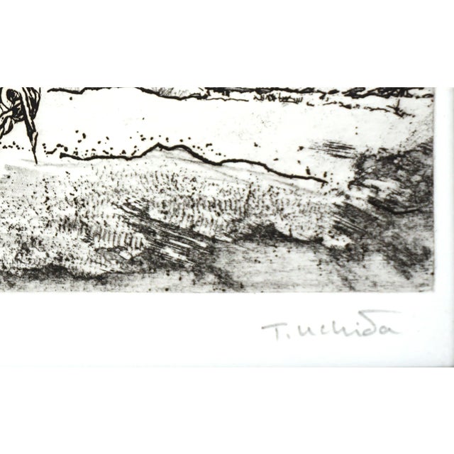 "Rebirth" Honey Bee and Barbed Wire - Intaglio Print by Tomoya Uchida For Sale In Monterey, CA - Image 6 of 6
