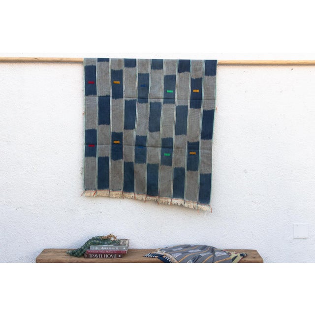 Hand-woven by master weavers of the Baoulé people in the Côte d’Ivoire, West Africa, these vintage textiles are celebrated...