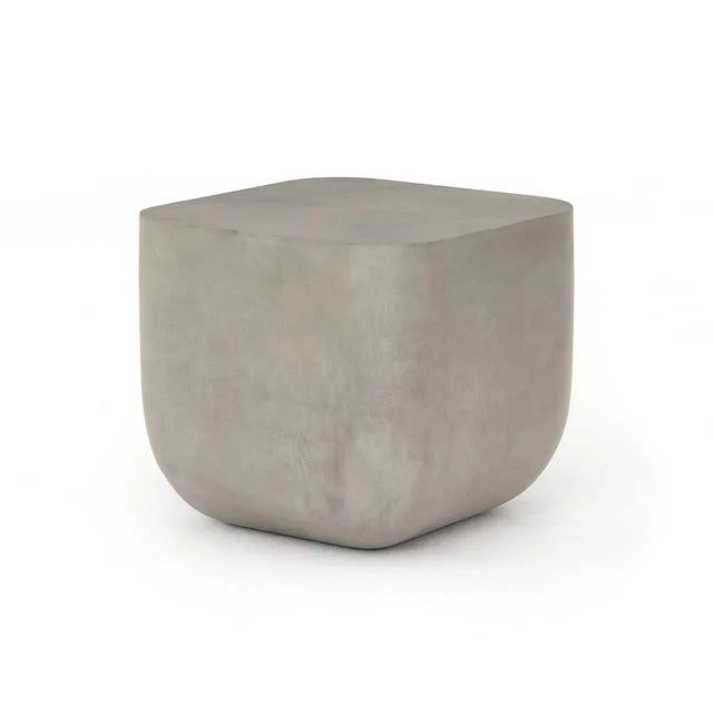 Four Hands Ivan Square Concrete End Table For Sale - Image 11 of 11