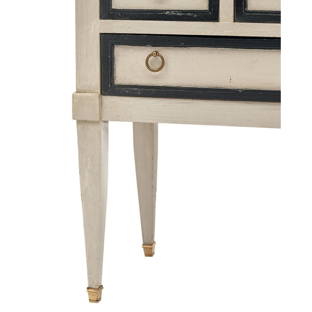 Late 19th Century Antique Painted Petite Side Table For Sale - Image 5 of 10