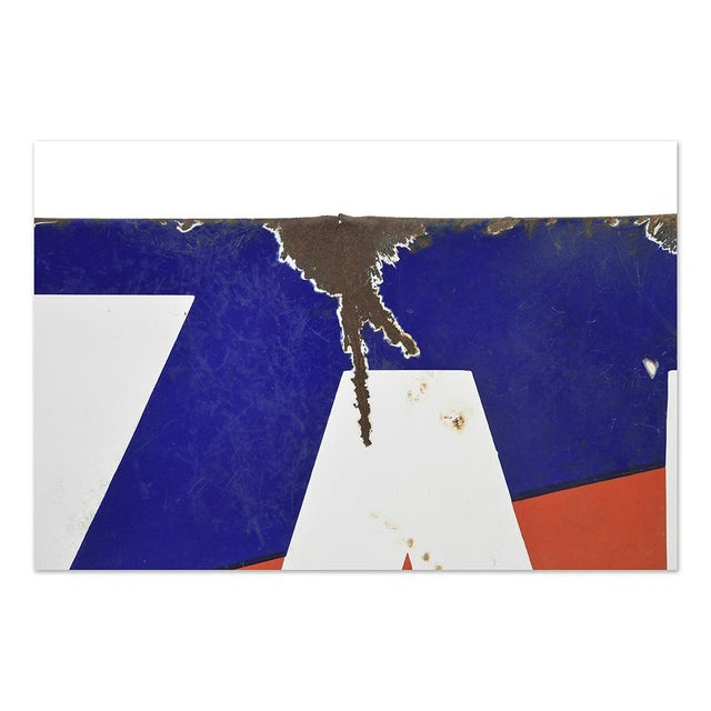 Cinzano Advertising Enamel Plaque For Sale - Image 4 of 6