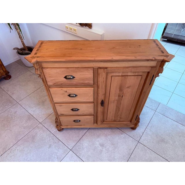 Antique Gründerzeit Chest of Drawers, 1890s For Sale - Image 5 of 10