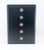 Black Lacquer & Silver 5 Drawers Art Deco Tall Chest Dresser MINT For Sale - Image 14 of 18
