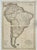 Traditional South America & Columbia Map by Faden 1823 For Sale - Image 3 of 5
