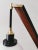 Stilnovo Vintage Brass & Wooden Ceiling Lamp from Stilnovo For Sale - Image 4 of 18