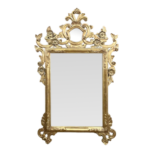 Early 20th Century Gilt Wood Wall Mirror