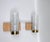 A few elegant and at the same time modern wall lights, made in the 1960s, by Doria. The lights impress with the...