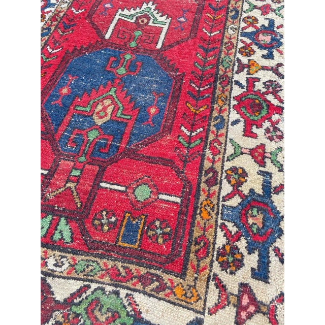 Vintage Hamadan Rug, 1930s For Sale - Image 12 of 18