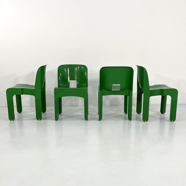 Green Model 4868 Green Universale Chair by Joe Colombo for Kartell, 1970s For Sale - Image 8 of 12