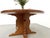 Brutalist Round Table in Oak, 1960s For Sale - Image 15 of 18
