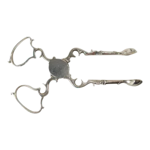 English Georgian Sterling Silver Sugar Nips or Tongs