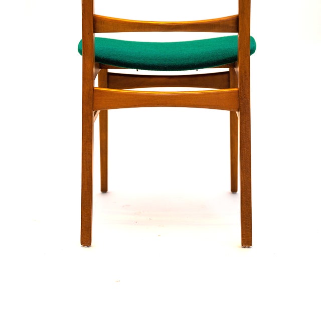 Wood Vintage Scandinavian Style Chairs, Set of 4 For Sale - Image 7 of 13