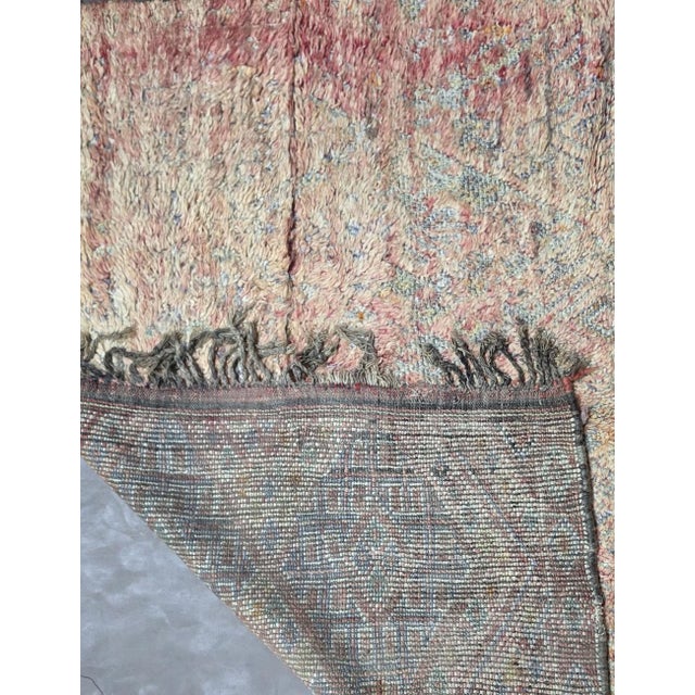 Vintage Beni M'Guild Rug 8.2 X 6 Ft / 250 X 185 Cm For Sale In Cleveland - Image 6 of 6