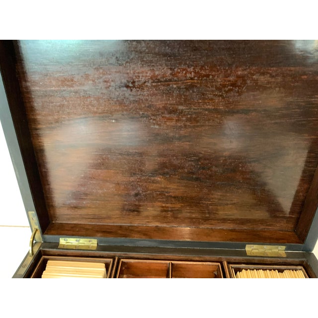 20th Century Napoleon III Thuja Burl Token Box Boulle Marquetry, 1890s For Sale - Image 10 of 11