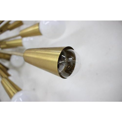Large Mid-Century Modern Sputnik Pendant Light, 1960s For Sale - Image 17 of 18