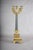 Black 19th Century French Gilt Bronze Five-Light Candelabrum with Fluted Column For Sale - Image 8 of 10