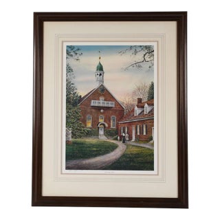Late 20th Century Framed Print of William Mangum's "Morning Glory" For Sale