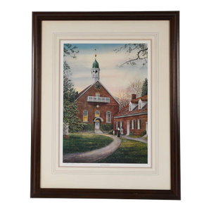 Late 20th Century Framed Print of William Mangum's "Morning Glory"