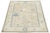 Modern Serene Modern Oushak Style Hand-Knotted Wool Area Rug – Sky Blue & Champagne For Sale - Image 3 of 11