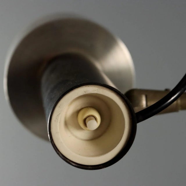 Metal Vintage Floor Lamp in Aluminium and Iron, Italy, 1960s For Sale - Image 7 of 11